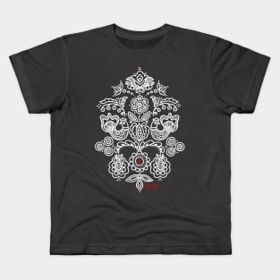 Ukrainian folk traditional embroidery tree. Kids T-Shirt